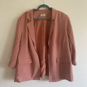 Blush Pink Loft Blazer